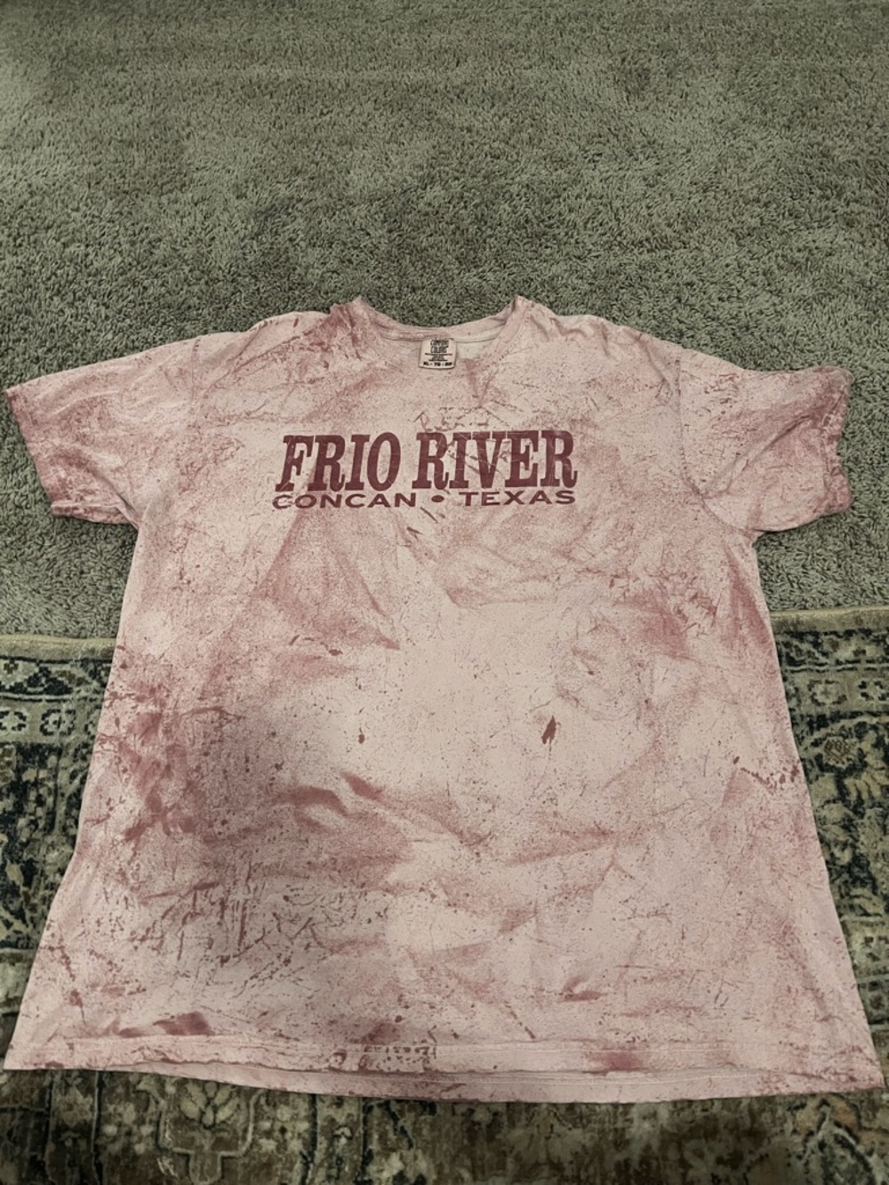 Frio River Concan Texas Short-Sleeve Graphic Shirt - Pink